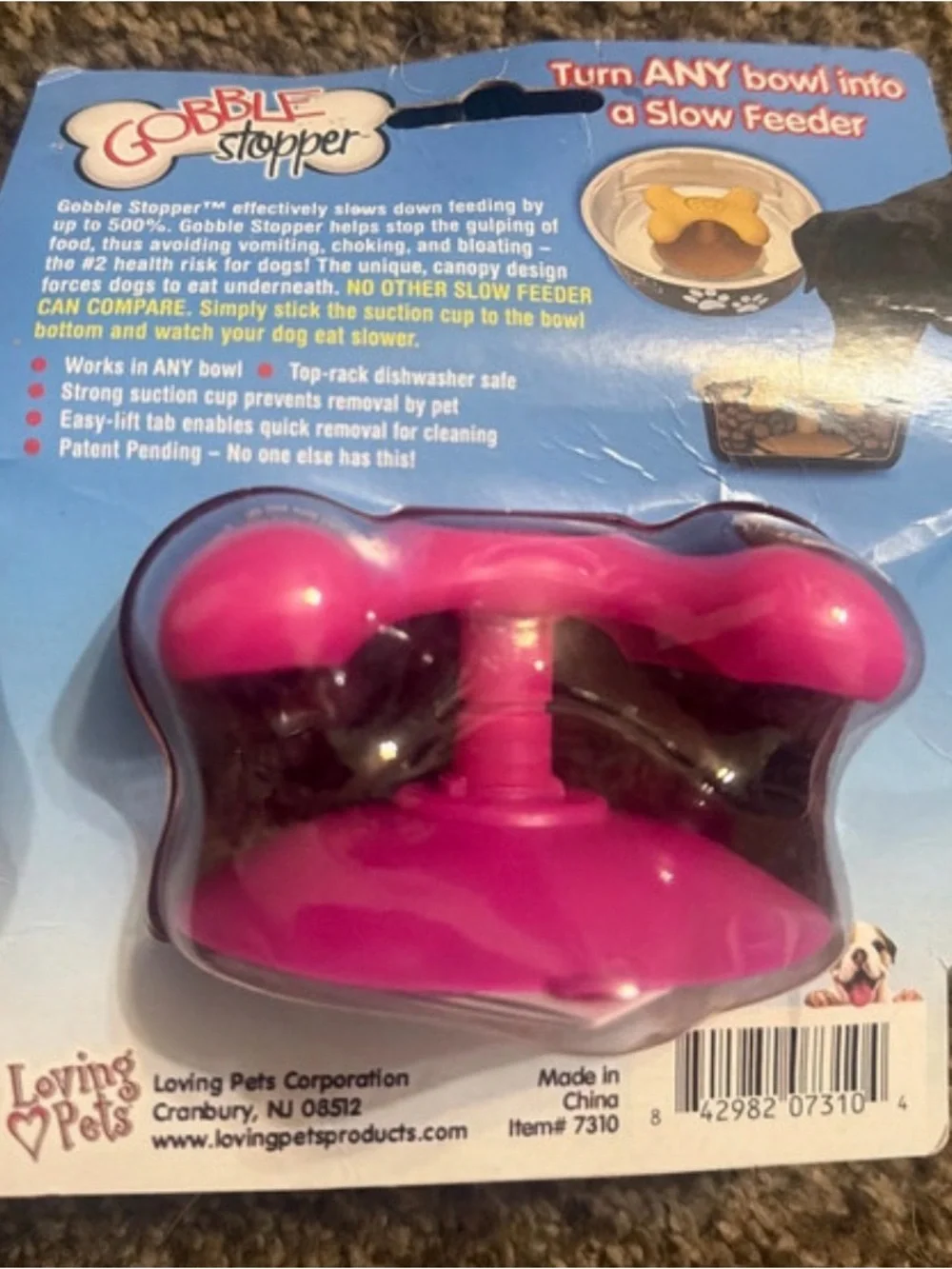 Slow Feeder for Dogs — Pink